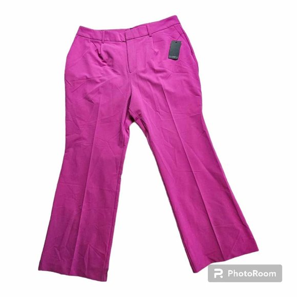 NWT Eloquii Pants Fuxia Size 16 - Picture 5 of 12